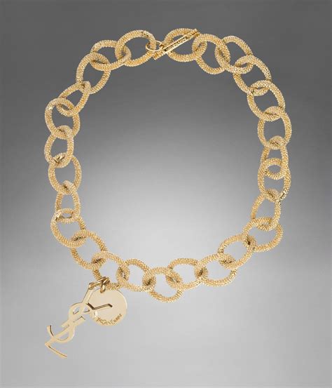 ysl diamond necklace|YSL necklace women's.